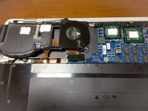 初期型macbook air SSD交換レポート3